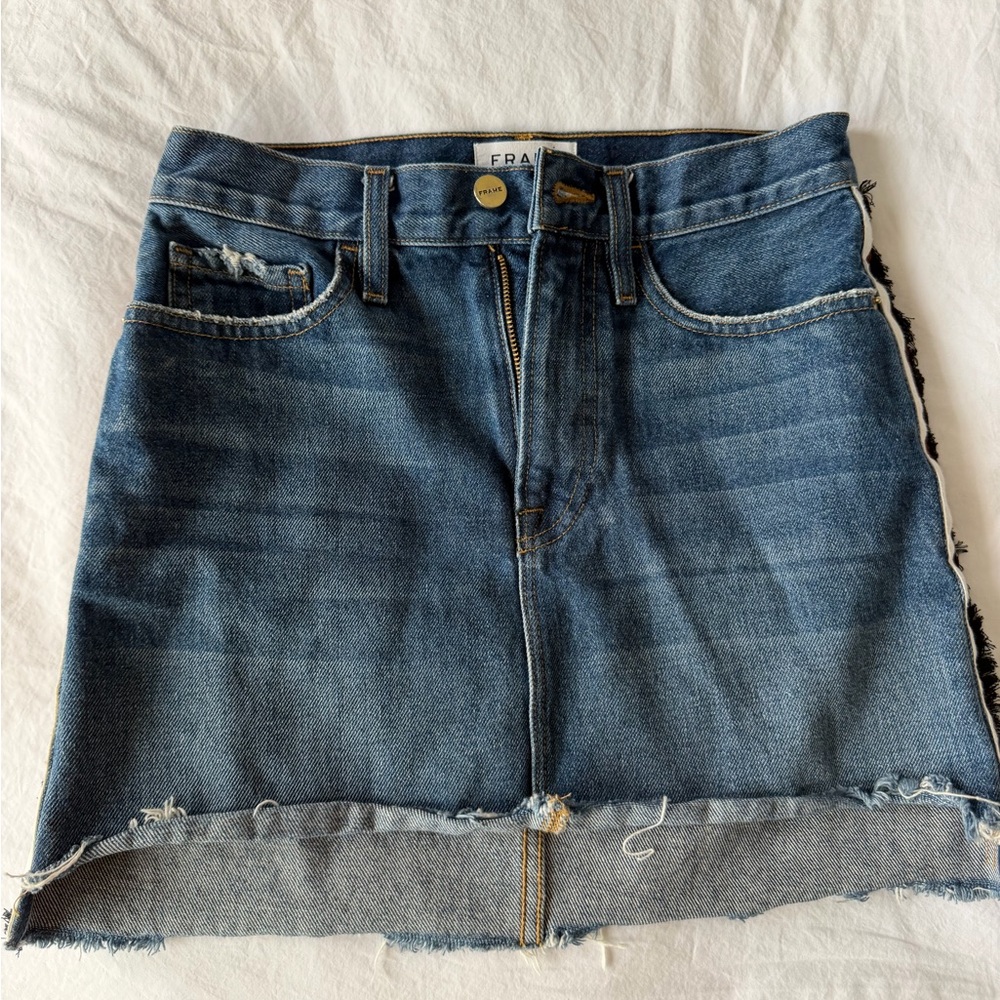 Frame Denim mini skirt